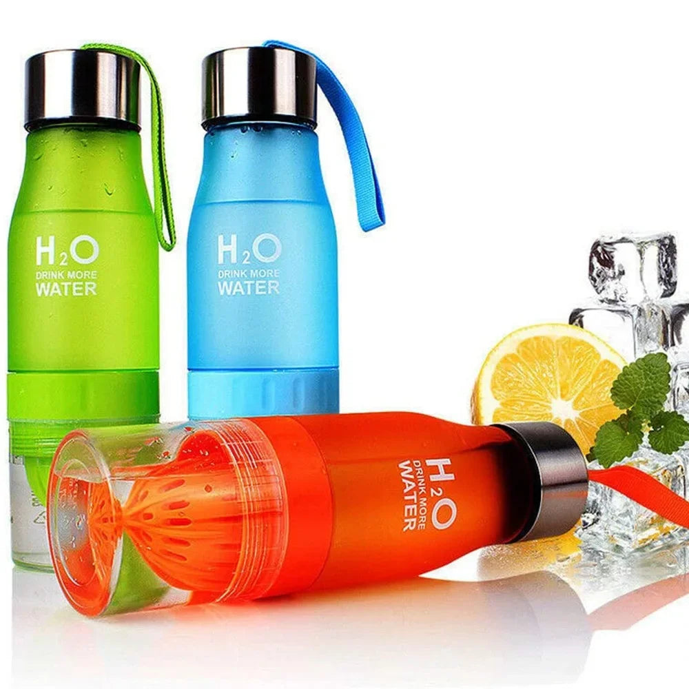 Water Bottle with Fruit Infuser – Leakproof & Eco-Friendly