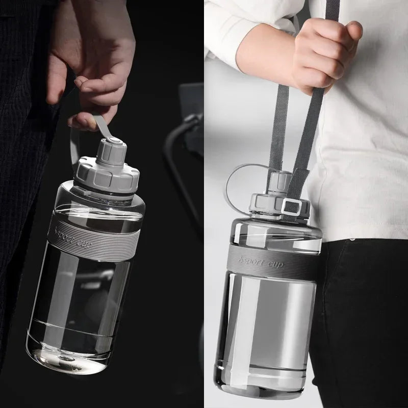 2L BPA-Free Water Bottle with Straw – Large Capacity